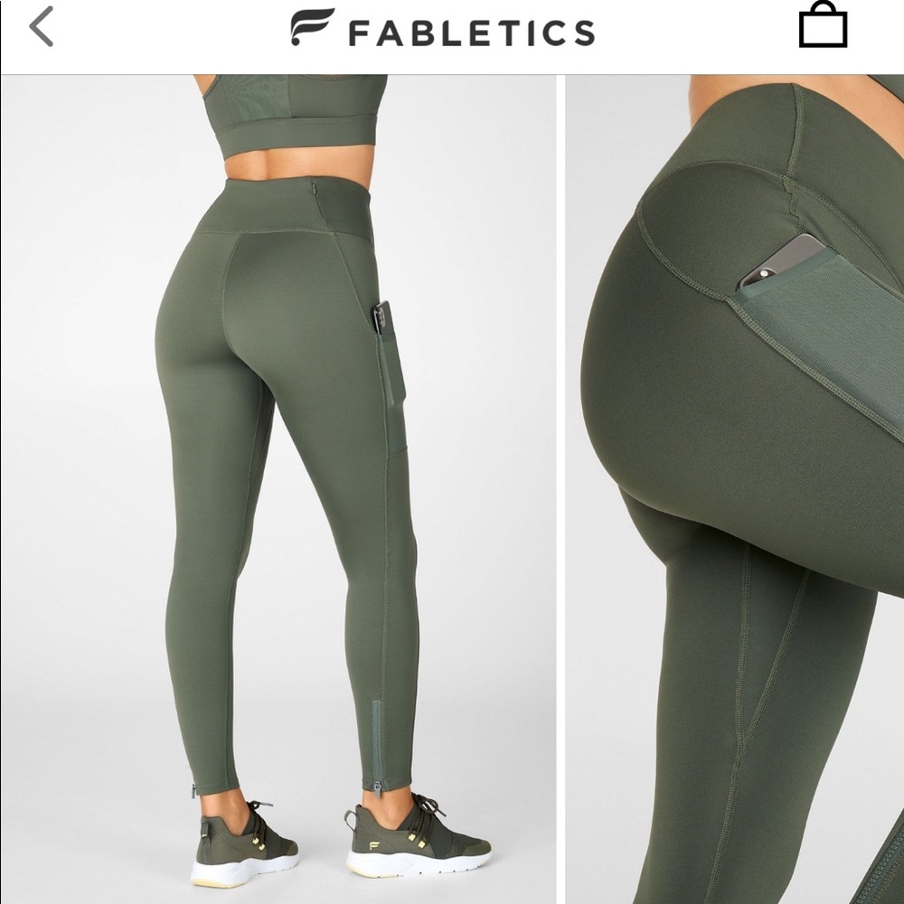 Fabletics Trinity High Waisted Utility Legging